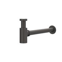 Design Sifon IVY Geborsteld Carbon Black PVD - thumbnail