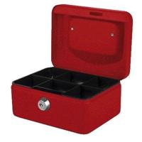 Geldkist quantore 150x115x80mm rood - thumbnail