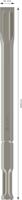 Bosch Accessoires Platte beitel 22-mm-zeskantopname 400 x 25 mm 1st - 2608690190 - thumbnail