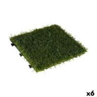 In elkaar grijpende vloertegels Ibergarden Groen Plastic Astro-turf 30 x 3,5 x 30 cm Gazon (6 Stuks) - thumbnail