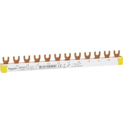 Schneider Electric R9XFH312 Faserail Grijs-wit (RAL 7035) 63 A 500 V Geleidertype = L 1 stuk(s) Schneider Electric R9XFH312 Faserail Grijs-wit (RAL 7035) 63 A 500 V Geleidertype = L 1 stuk(s)