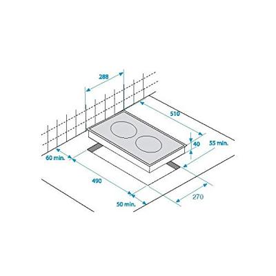 Beko HDCE32201X Inbouw Elektrische Kookplaat Inox