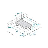 Beko HDCE32201X Inbouw Elektrische Kookplaat Inox - thumbnail