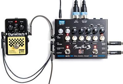 EBS MicroBass 3 analoge voorversterker met 2 kanalen