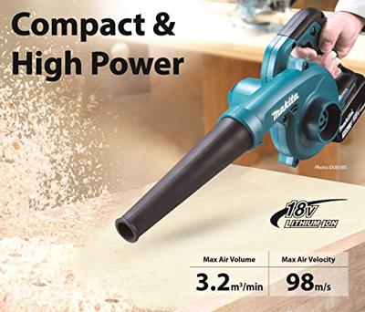 Makita DUB185RT Accu Blaas- en Zuigmachine 18V 5.0Ah - thumbnail