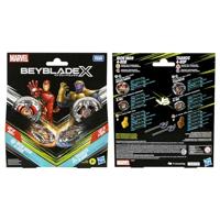 Beyblade X Marvel Collab Iron Man 4-80B vs. Thanos 4-60P - thumbnail