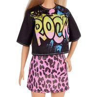 Barbie Fashion en Beauty Barbie Fashionista Doll Rock shirtje & rokje - thumbnail