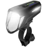 FISCHER FAHRRAD Frontlicht 100 Lux Koplamp LED werkt op een accu Zwart - thumbnail
