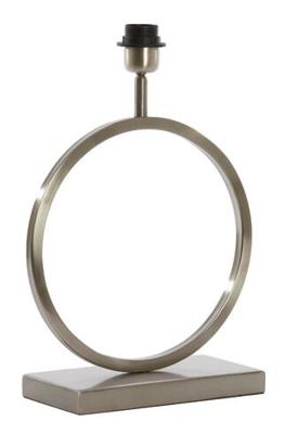 Light & Living Tafellamp 'Liva' 37cm hoog, kleur Nikkel (excl. kap) Light & Living Tafellamp 'Liva' 37cm hoog, kleur Nikkel (excl. kap)