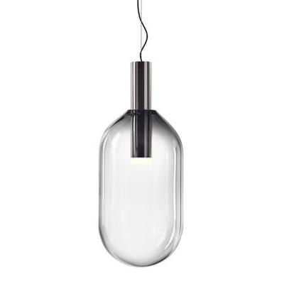 Bomma Phenomena Hanglamp - Capsule - Rook grijs - zilver Bomma Phenomena Hanglamp - Capsule - Rook grijs - zilver