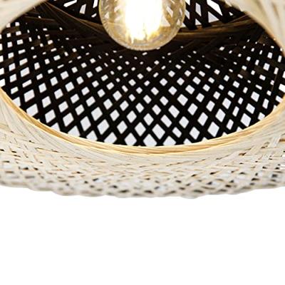 QAZQA Oosterse plafondlamp bamboe 50 cm - Rina