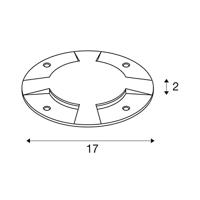 SLV Afdekking voorPlot 4-side rvs 316 - 1001255 - thumbnail