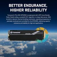 Transcend 250H 2 TB NVMe/PCIe M.2 SSD 2280 harde schijf M.2 NVMe PCIe 4.0 x4 Retail TS2TMTE250H - thumbnail