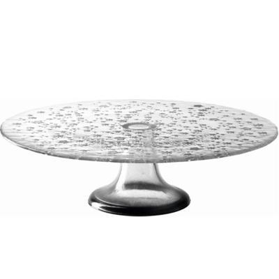 Leonardo Stella Taartpleau 32 cm zilver