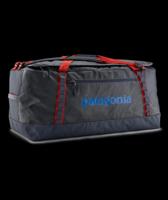 Patagonia Black Hole Duffel 100L Duffel Smolder Blue w/Amanita Red ALL - thumbnail