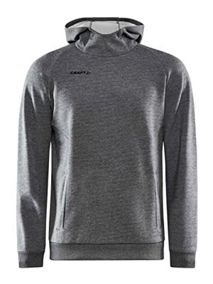 Craft 1910623 Core Soul Hood Sweatshirt M - Dark Grey Melange - M