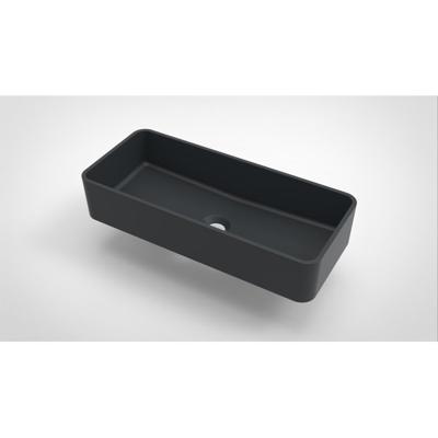 Opbouw Waskom Arcqua Case Rechthoek 60x26 cm Mat Antraciet Arcqua Opbouw Waskom Arcqua Case Rechthoek 60x26 cm Mat Antraciet Arcqua