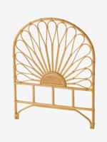 Rotan hoofdeinde Bloem natuurlijk - thumbnail