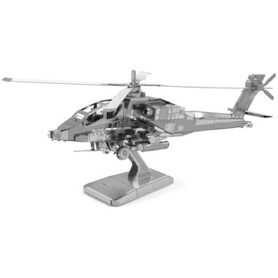 Eureka metal earth ah-64 apache zilver editie