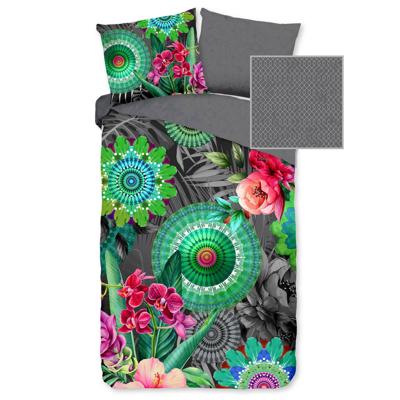 HIP Dekbedovertrek "mandala's en bloemen" - Multi - (140x200/220 cm) - Katoen Satijn