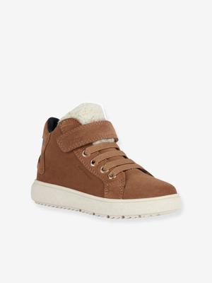 Hoge sneakers met klittenband voor kinderen J Theleven Girl GEOX® kameel Hoge sneakers met klittenband voor kinderen J Theleven Girl GEOX® kameel