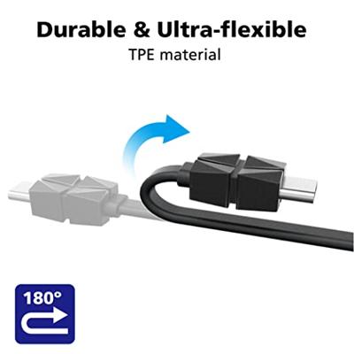Akasa AK-CBUB43-03BK USB-kabel 0,3 m USB 2.0 USB A USB C Zwart - thumbnail