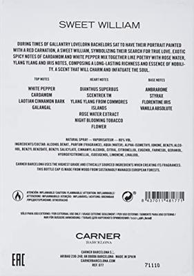 Carner Floral Collection Sweet William Eau de Parfum 100ml Carner Floral Collection Sweet William Eau de Parfum 100ml