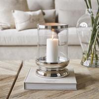 Rivièra Maison Windlicht 'Hurricane' 29cm hoog - thumbnail