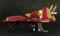 Royal Space Force: The Wings of Honnêamis Plastic Model Kit 1/72 Honneamise Oukoku Air Force Fighter Schira-DOW 3rd (Single Seat Type) 21 cm - thumbnail