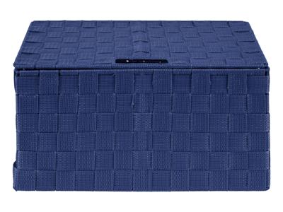 LIVARNO home Opbergmanden of organizer (Mand met deksel, Donkerblauw)