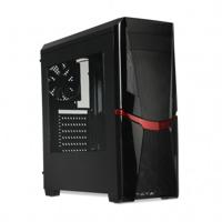 iBox ORCUS X14 Midi Tower Zwart - thumbnail