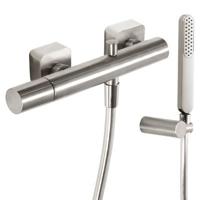 Douchemengkraan Tres Loft Colors met Handdouche 29.2x8 cm Rond RVS - thumbnail