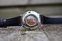 Seiko SRPJ17J1 Horloge Presage Automaat staal-leder zilverkleurig-bruin 39,5 mm - thumbnail