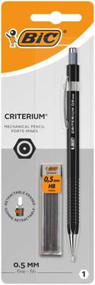 Vulpotlood bic criterium hb 0.5mm zwart Vulpotlood bic criterium hb 0.5mm zwart