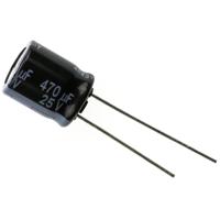 Panasonic Elektrolytische condensator Radiaal bedraad 5 mm 470 µF 25 V 20 % (Ø) 10 mm 1 stuk(s) - thumbnail