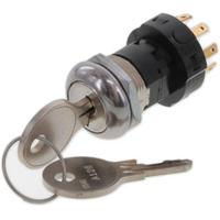 C & K Switches H200AA2F205NB Switch lock H Series Sleutelschakelaar 20 V/AC, 20 V/DC 2x aan/aan/aan 1 stuk(s) - thumbnail