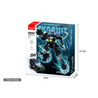 Sluban Autobots politie auto (m38-b1316) - thumbnail