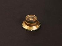 Boston KG-160 gitaarknop belmodel in transparant goud - thumbnail