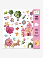 160 stickers Prinses Marguerite DJECO meerdere kleuren - thumbnail
