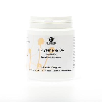 DE GROENE OS L-LYSINE / B6 HOND / KAT - thumbnail
