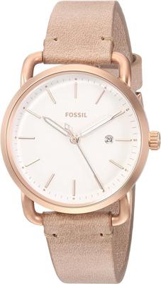 Horlogeband Fossil ES4335 Leder Beige 16mm Horlogeband Fossil ES4335 Leder Beige 16mm