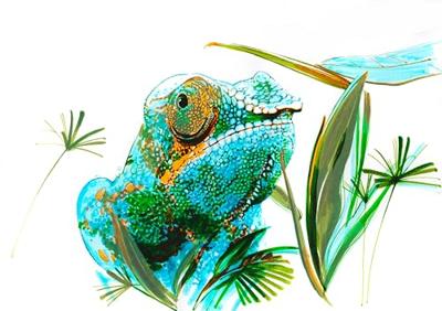 Faber Castell Tekenstift Pitt Artist duo marker Animals - etui 5 stuks