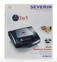Severin SA2968 Tosti apparaat Zwart - thumbnail