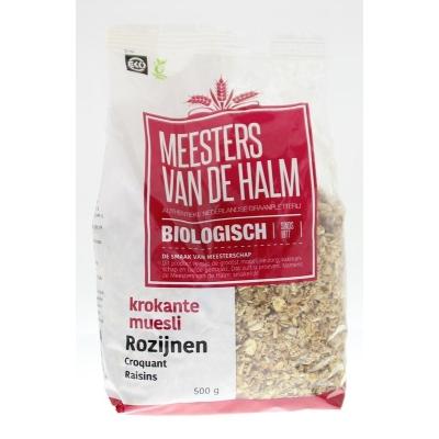 De Halm Muesli Krokant Met Rozijnen