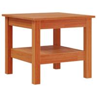 Salontafel 45x45x40 cm massief grenenhout wasbruin - thumbnail