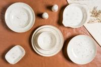 Bonna Serveerschaal - Grain - Porselein - 34x19 cm - set van 2 - thumbnail