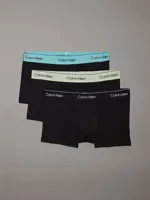 Calvin Klein 3-Pack Low Rise Trunks lage boxershort - Icon Cotton Stretch - thumbnail
