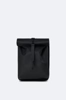 Rains Rolltop Mini black  backpack - thumbnail