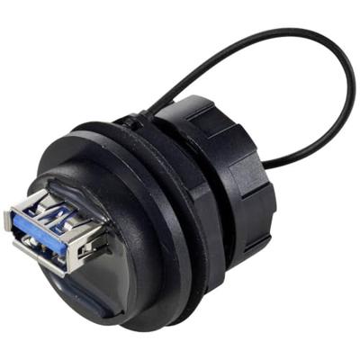 TRU COMPONENTS TC-12770416 USB 3.0 inbouw doorvoer 1 stuk(s)