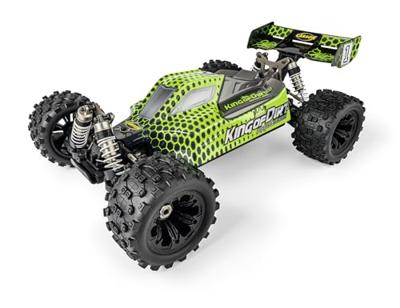 Carson Modellsport King of Dirt 2.0 Groen, Zwart 1:8 RC auto Elektro Buggy 100% RTR 2,4 GHz Incl. accu, oplader en batterijen voor de zender Carson Modellsport King of Dirt 2.0 Groen, Zwart 1:8 RC auto Elektro Buggy 100% RTR 2,4 GHz Incl. accu, oplader en batterijen voor de zender